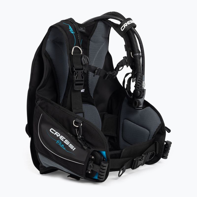 Cressi Elettra moteriška nardymo striukė juoda IC774001 2