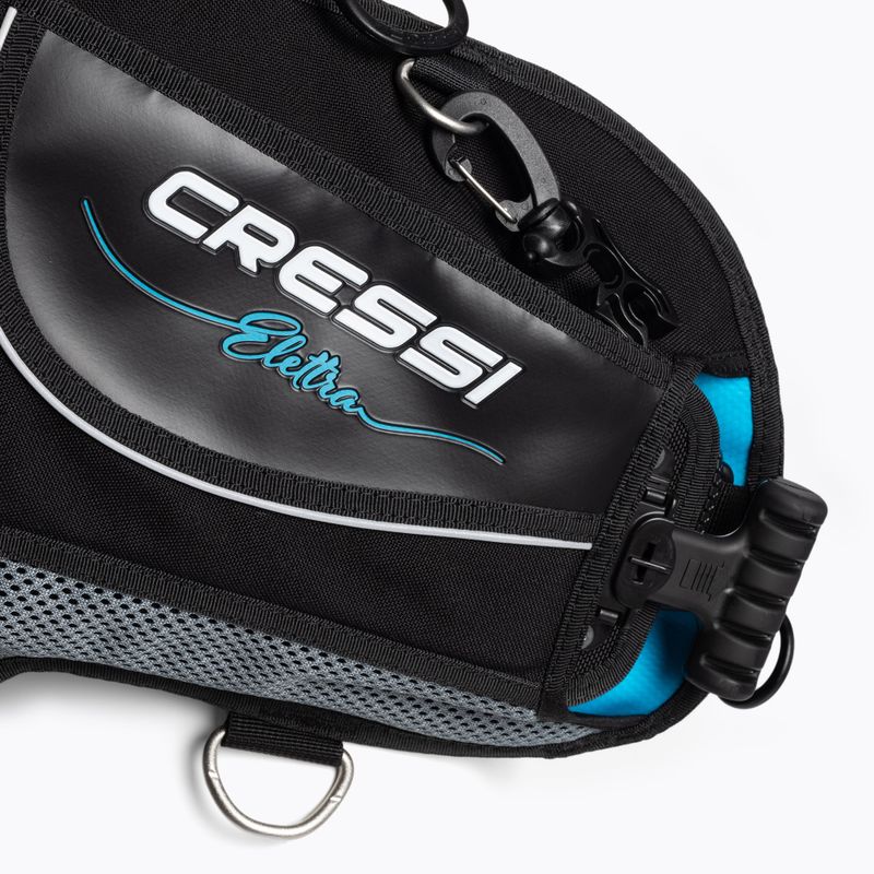 Cressi Elettra moteriška nardymo striukė juoda IC774001 6
