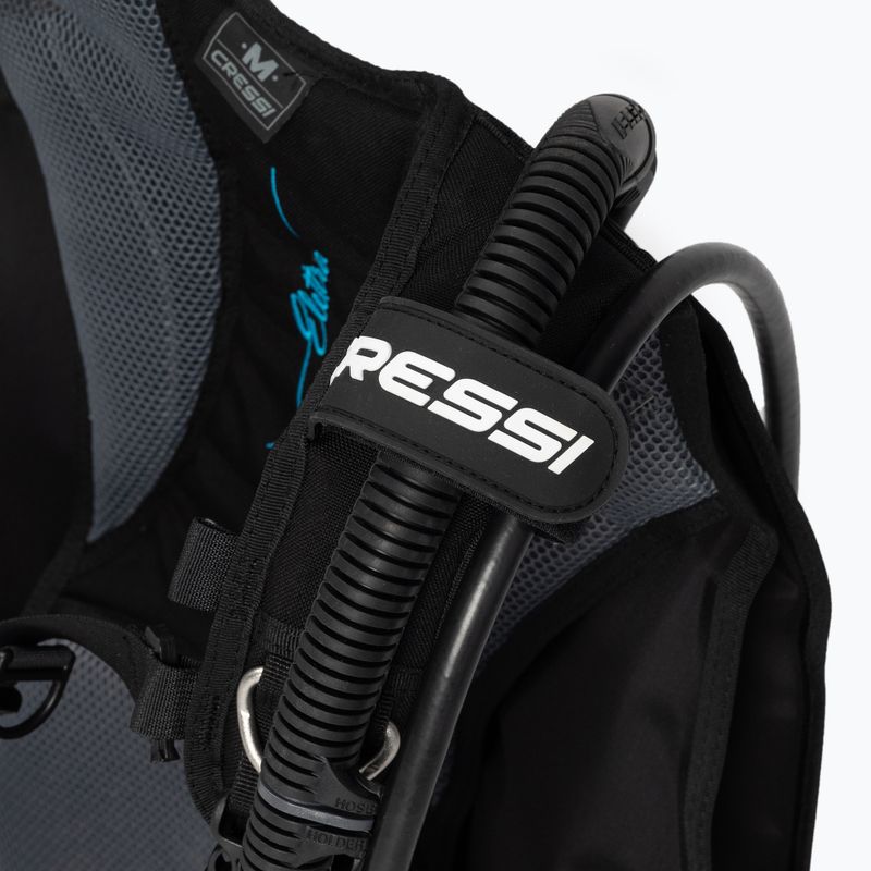 Cressi Elettra moteriška nardymo striukė juoda IC774001 8