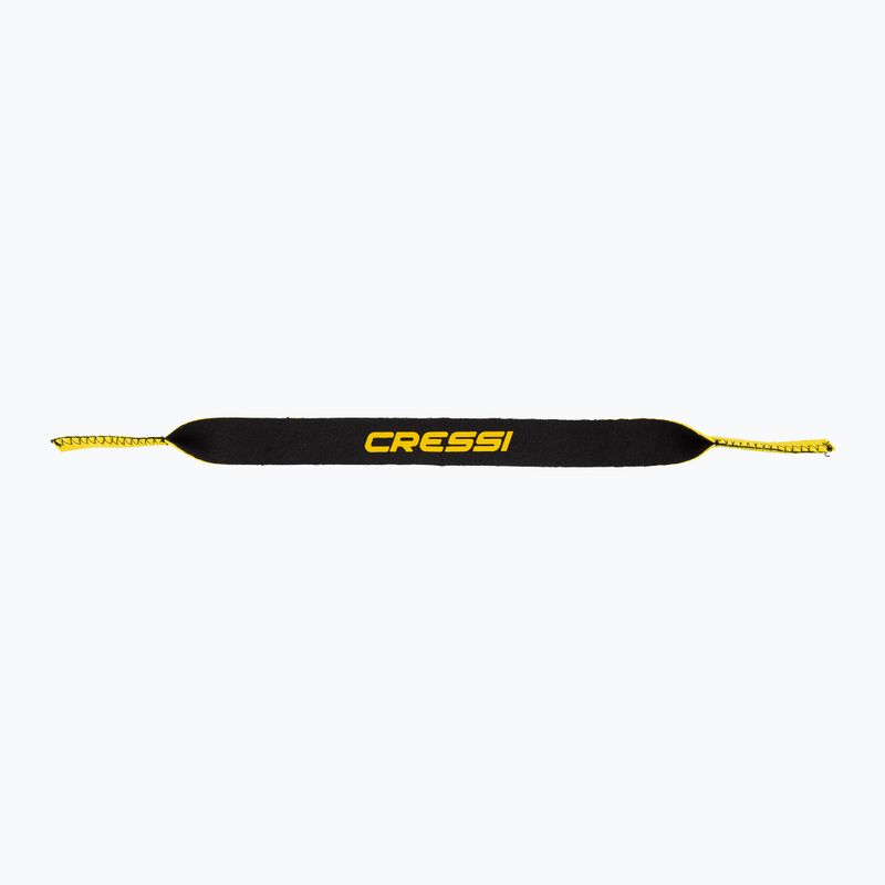 "Cressi Neo Retainer" akinių dirželis geltonas/juodas 2