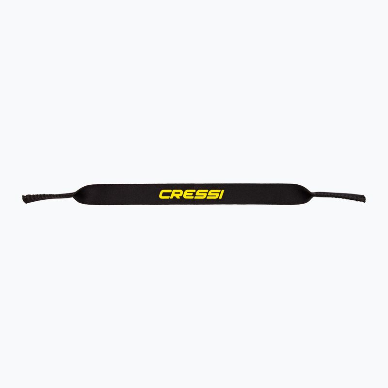 "Cressi Neo Retainer" akinių dirželis juodas/geltonas 2