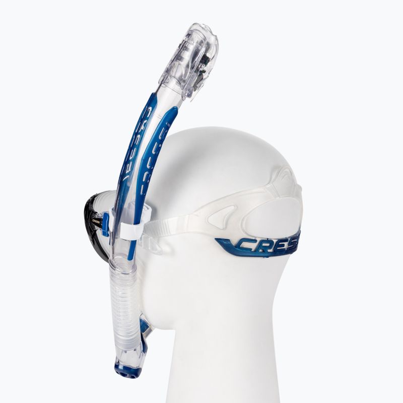 Cressi Quantum + Itaca Ultra Dry nardymo rinkinys mėlynas DM400020 3