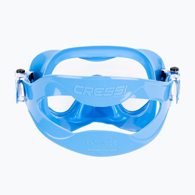 Nardymo rinkinys Cressi F1 + Supernova Dry blue metal 5