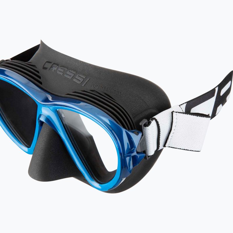 Nardymo kaukė Cressi Fiji black/blue 4