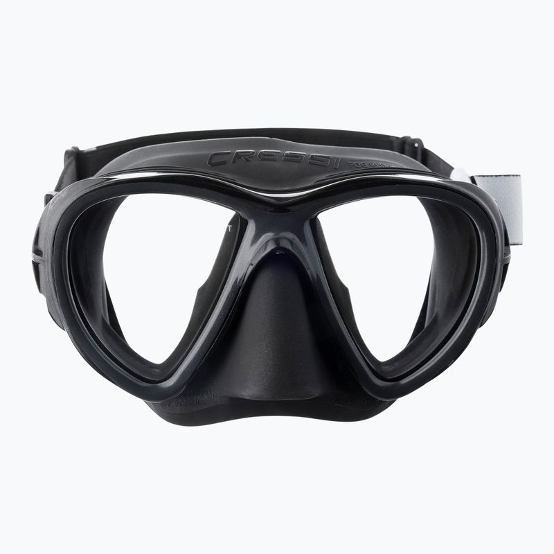 Nardymo kaukė Cressi Fiji black/black 2