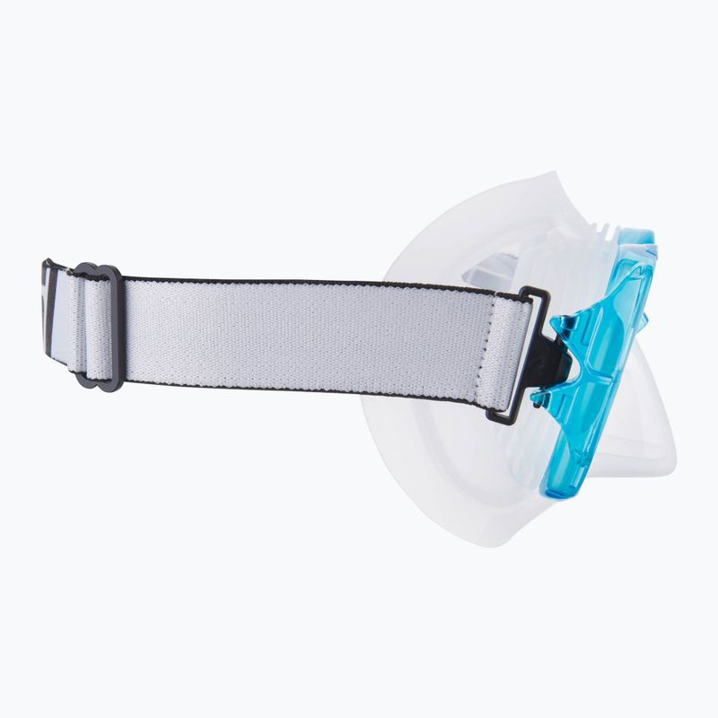 Nardymo kaukė Cressi Samoa clear/aquamarine 3