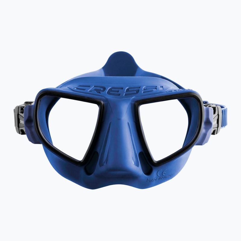 Nardymo kaukė Cressi Atom blue metal/black 2