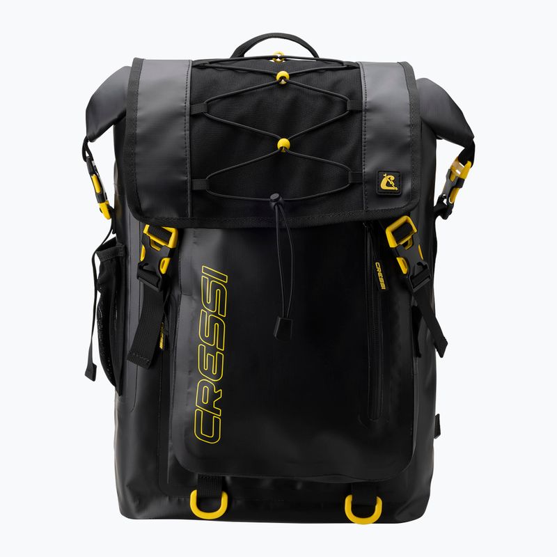 Cressi Venom Dry kuprinė 30 l juoda/geltona 2