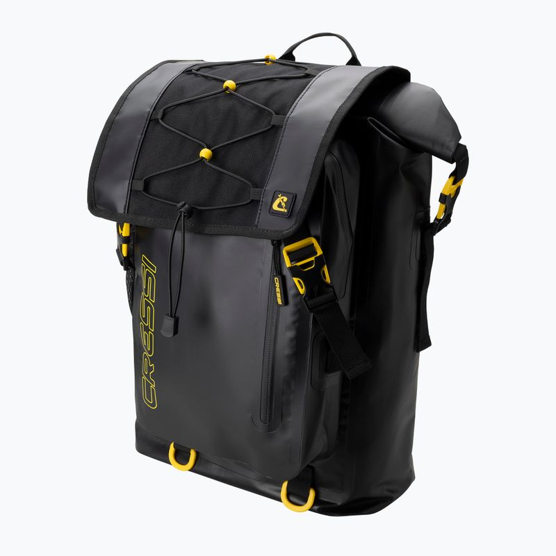 Cressi Venom Dry kuprinė 30 l juoda/geltona 3