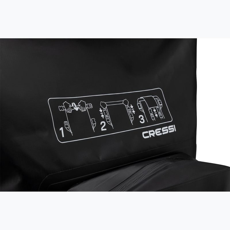 Cressi Venom Dry kuprinė 30 l juoda/geltona 7