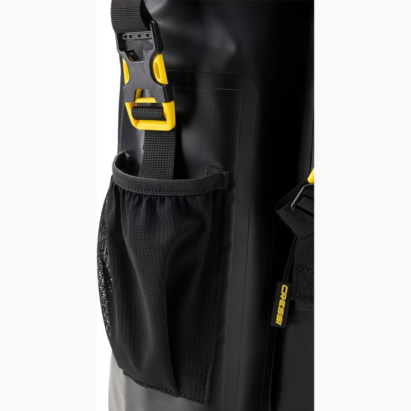 Cressi Venom Dry kuprinė 30 l juoda/geltona 10
