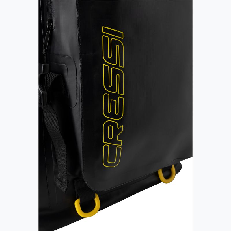 Cressi Venom Dry kuprinė 30 l juoda/geltona 12
