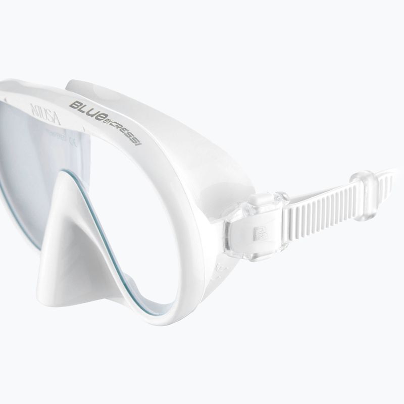 Nardymo kaukė Cressi Musa white 3