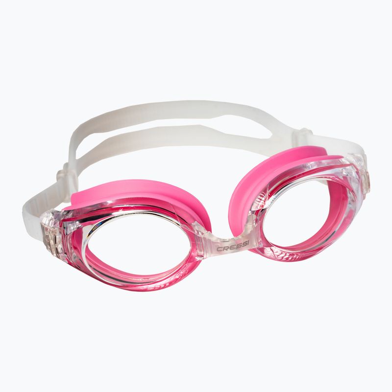 Plaukimo akiniai Cressi Nuoto 3.0 pink/clear