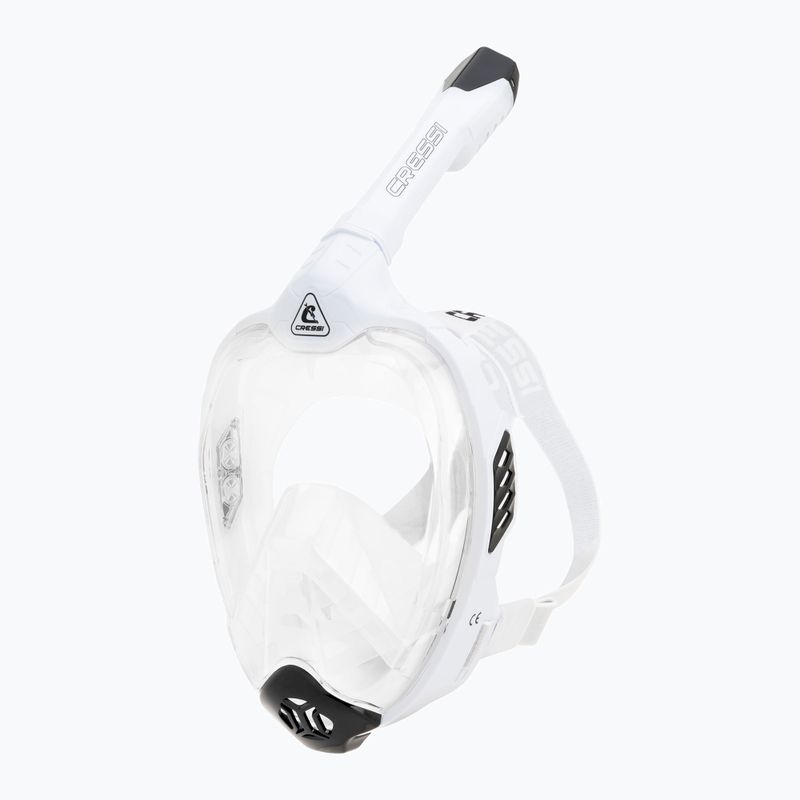 "Cressi Bali" viso veido nardymo kaukė balta/juoda 3