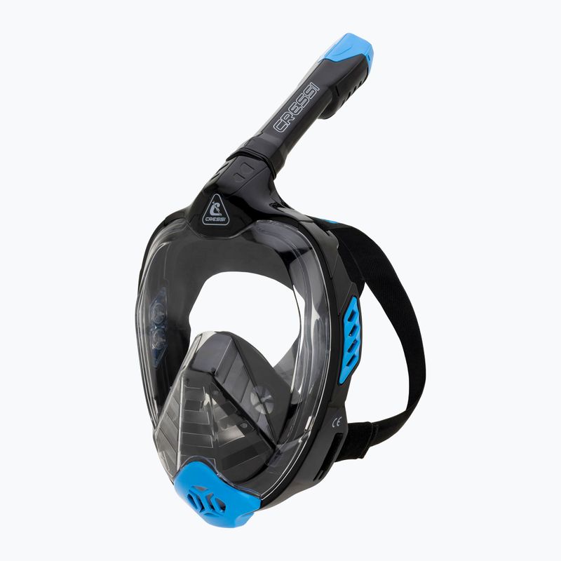 "Cressi Bali" viso veido nardymo kaukė juoda/mėlyna 3