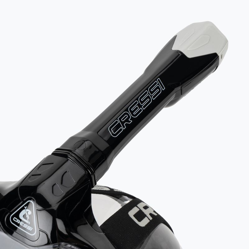 Cressi Bali viso veido nardymo kaukė juoda/pilka 5