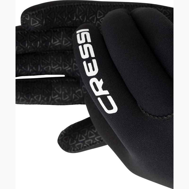 "Cressi Resilient" 2 mm neopreno pirštinės juodos spalvos 6