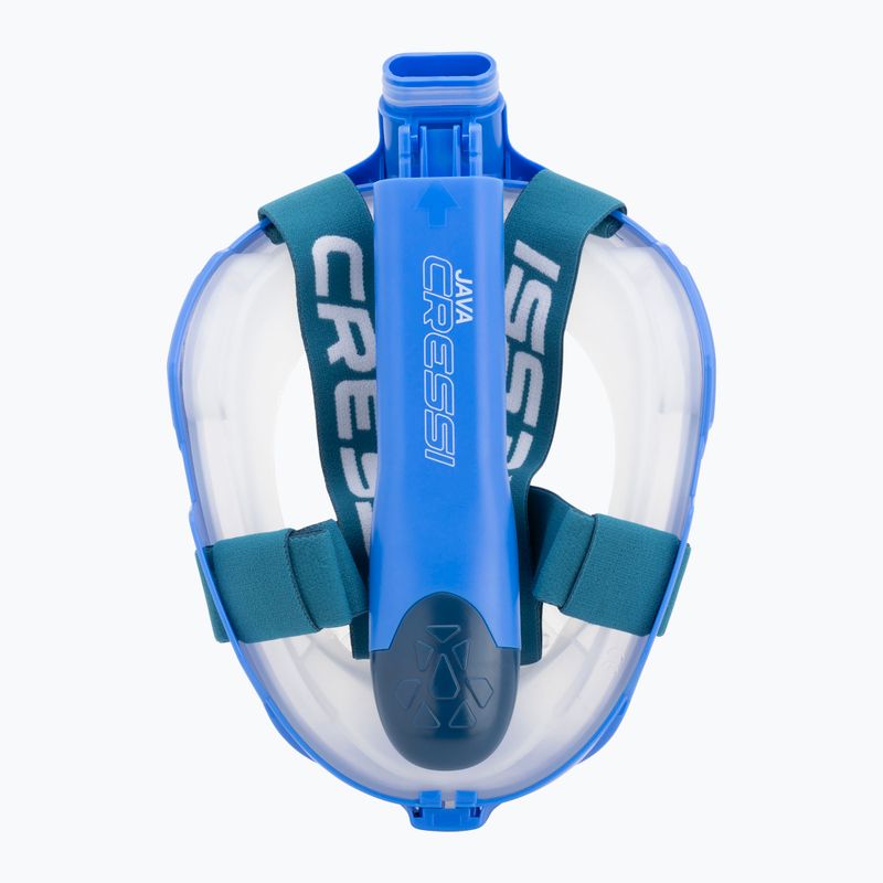 Viso veido nardymo kaukė Cressi Java Full Face blue/blue navy 5