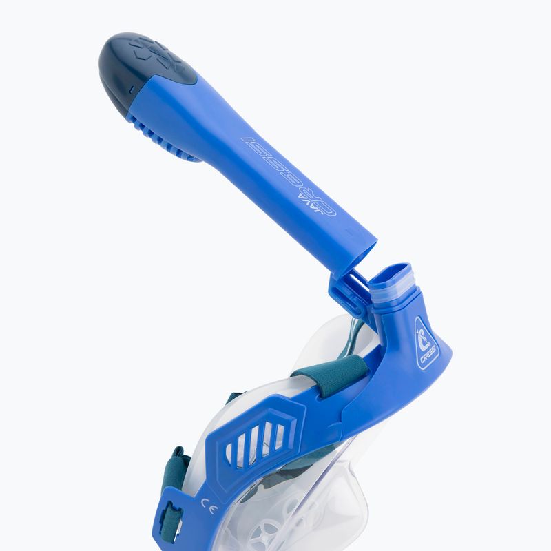 Viso veido nardymo kaukė Cressi Java Full Face blue/blue navy 7