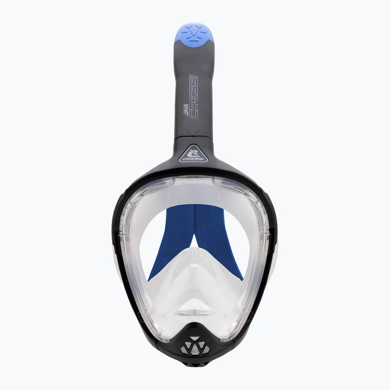 Viso veido nardymo kaukė Cressi Java Full Face black/blue 3