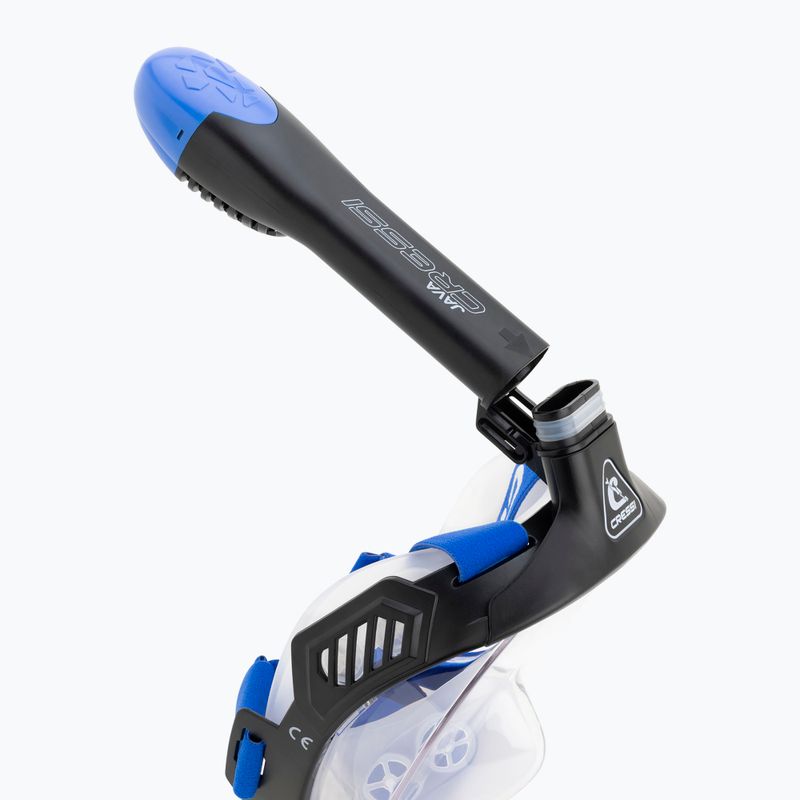 Viso veido nardymo kaukė Cressi Java Full Face black/blue 7