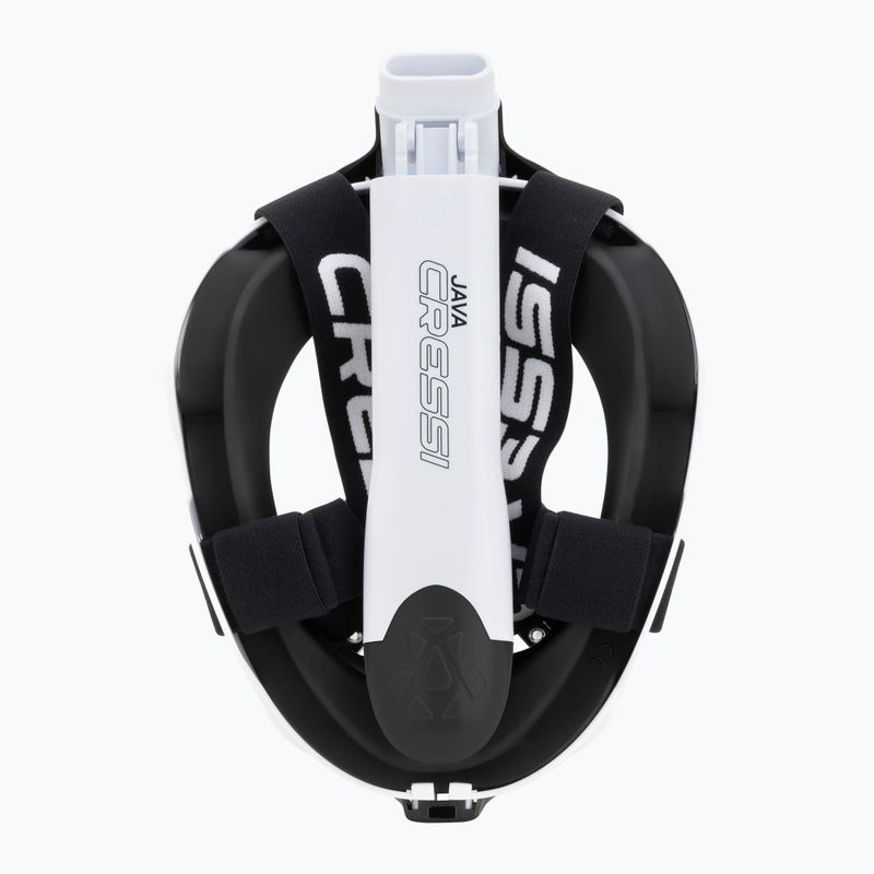 Viso veido nardymo kaukė Cressi Java Full Face white/black 6