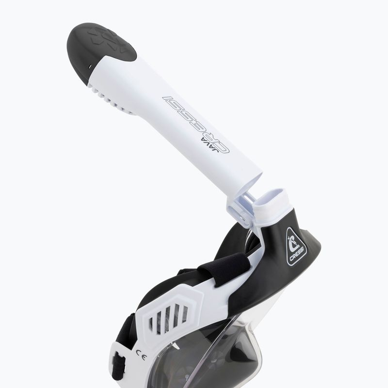 Viso veido nardymo kaukė Cressi Java Full Face white/black 7