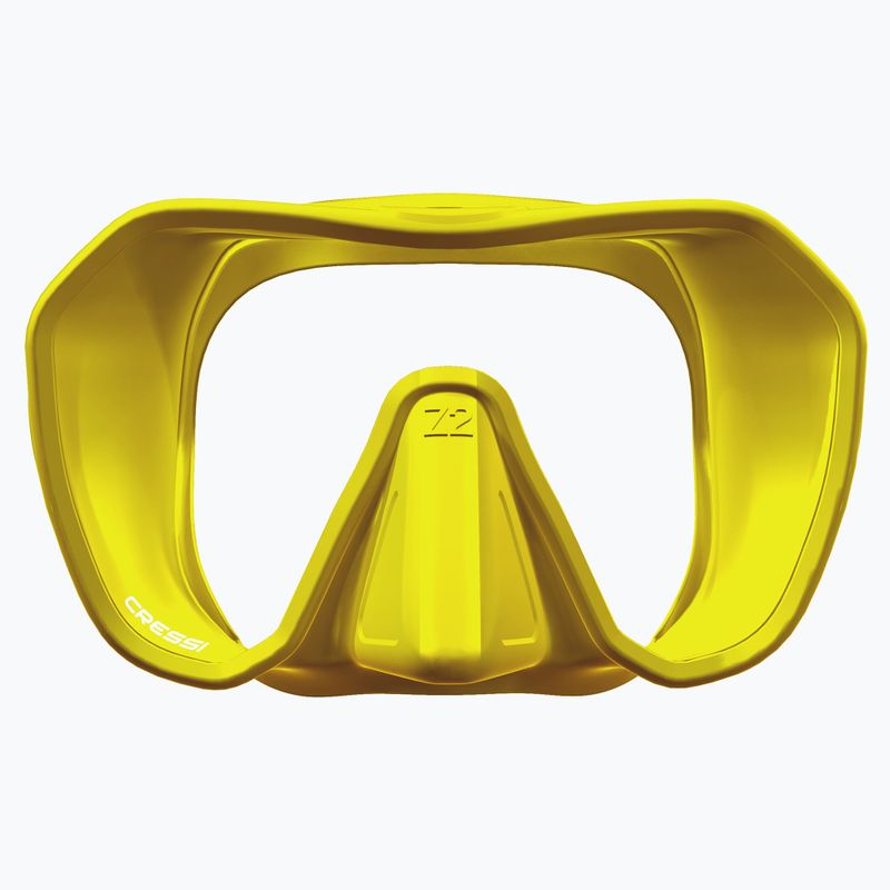 Nardymo kaukė Cressi Z2 Small yellow 2