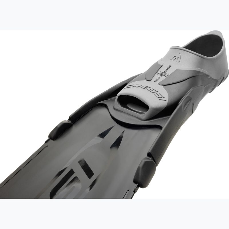Cressi Gara Turbo Flex nardymo pelekai juodi 5