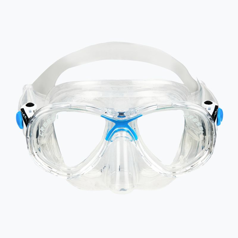 Nardymo rinkinys Cressi Marea + Seal Dry Jr clear/azure 4