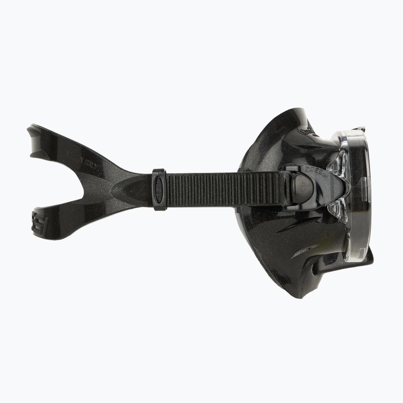 Nardymo rinkinys Cressi Estrella + Seal Dry black/black 5