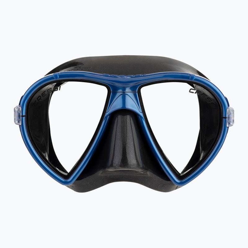 Nardymo kaukė Cressi Ocean black/blue 2