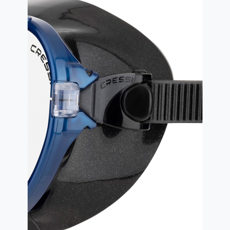Nardymo kaukė Cressi Ocean black/blue 4
