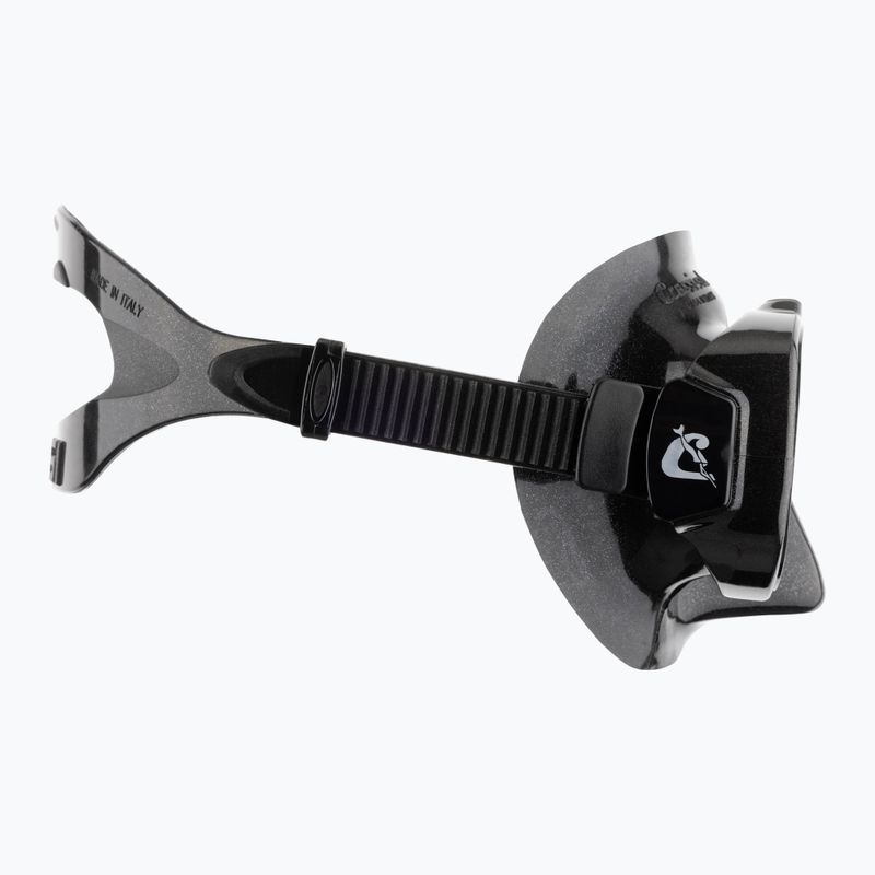 Nardymo kaukė Cressi Focus black/black/silver 3