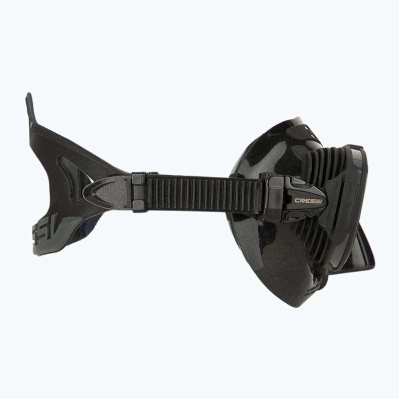 Nardymo kaukė Cressi Prisma UV yellow/blue 3