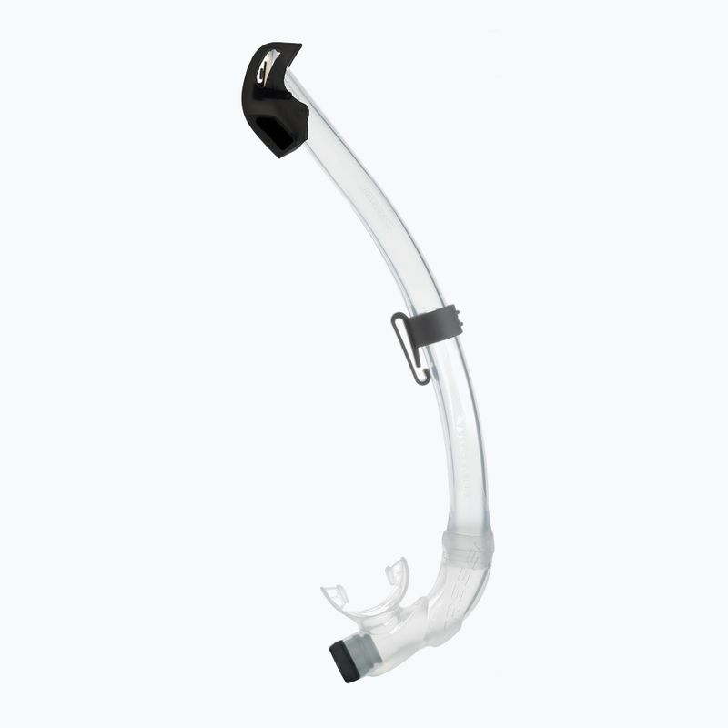 Nardymo vamzdelis Cressi Seal Dry clear/black
