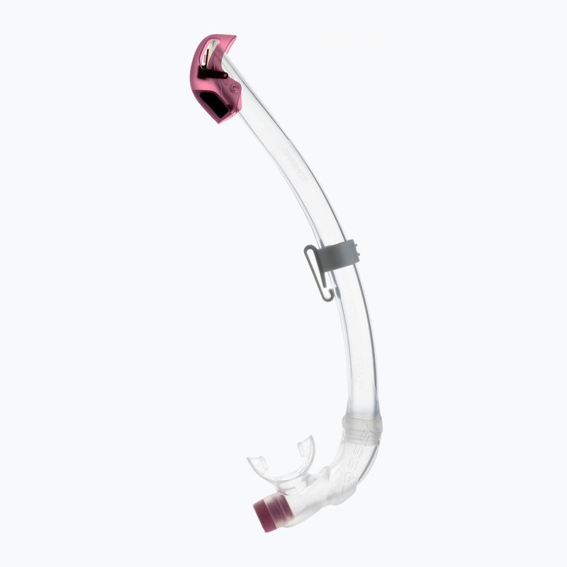 Vaikiškas nardymo vamzdelis Cressi Seal Dry clear/pink