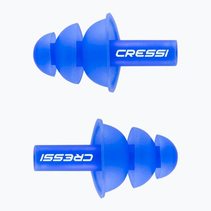 "Cressi Aqua Kit" ausų kištukai ir nosies spaustukas mėlyni 3