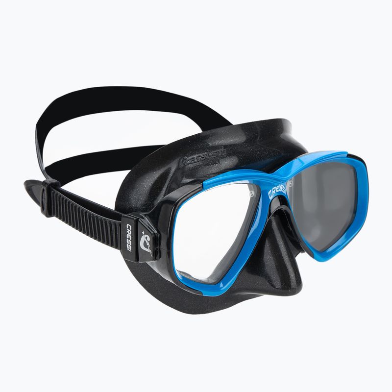 Nardymo rinkinys Cressi Perla + Mexico black/blue 2