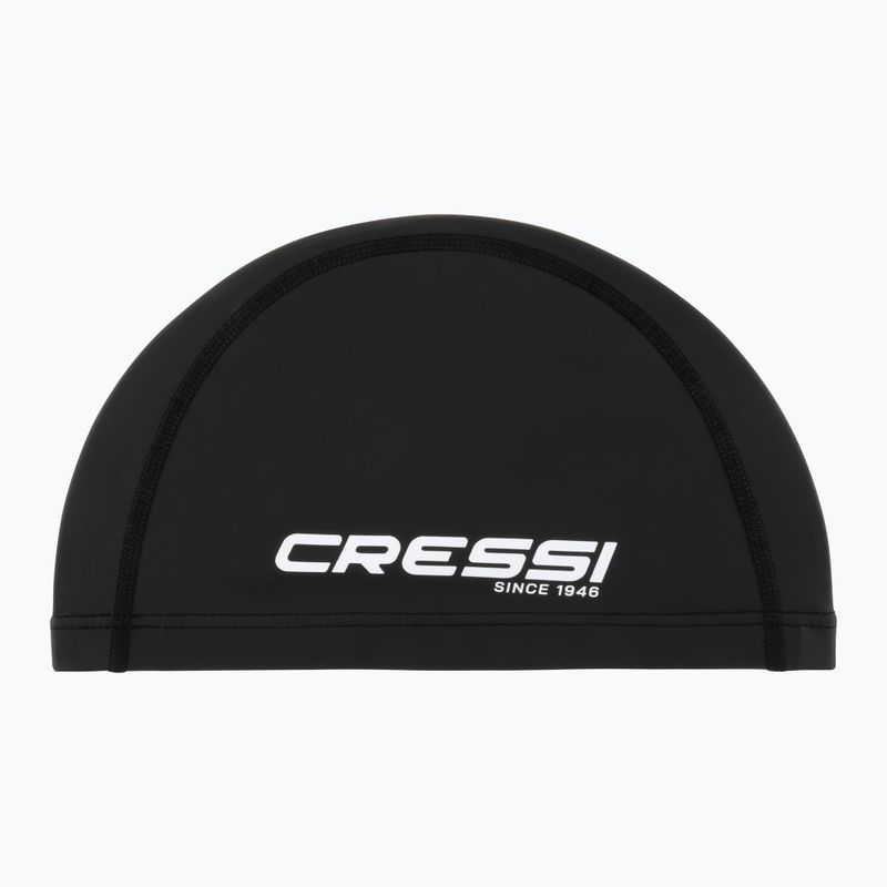 "Cressi Senna" juoda/balta kepurė