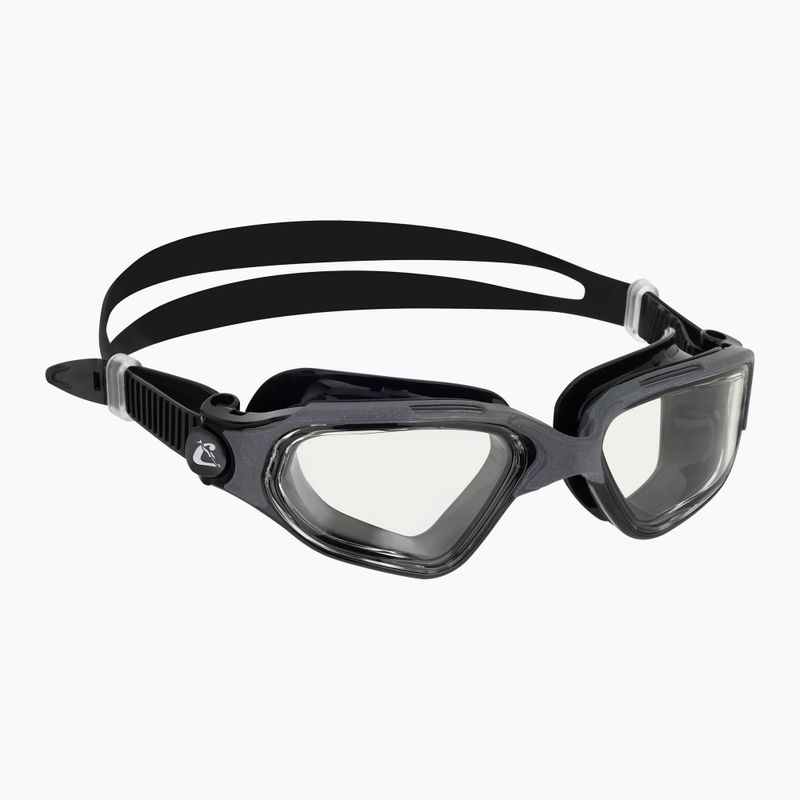 Plaukimo akiniai Cressi Clear Eyes black/grey