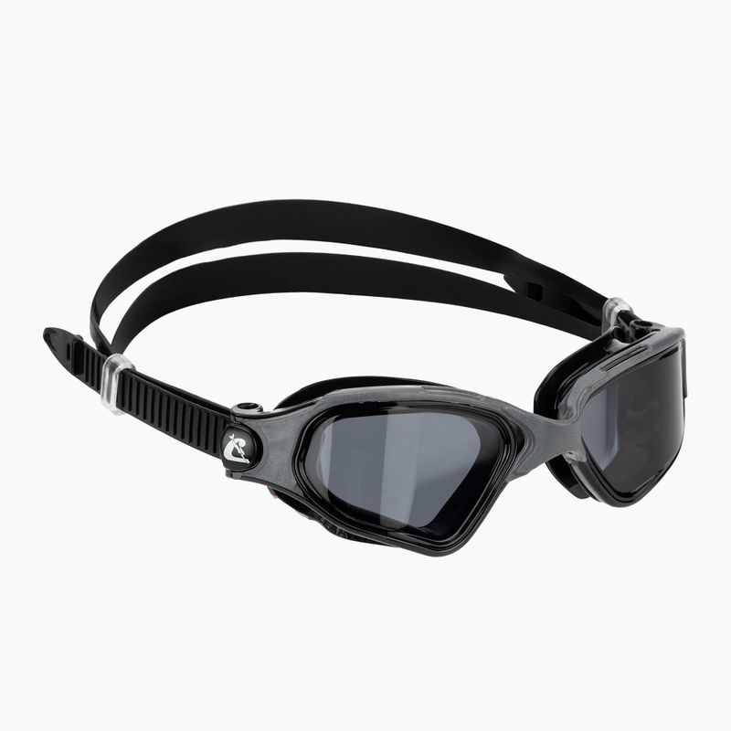 Plaukimo akiniai Cressi Clear Eyes black/grey smoke
