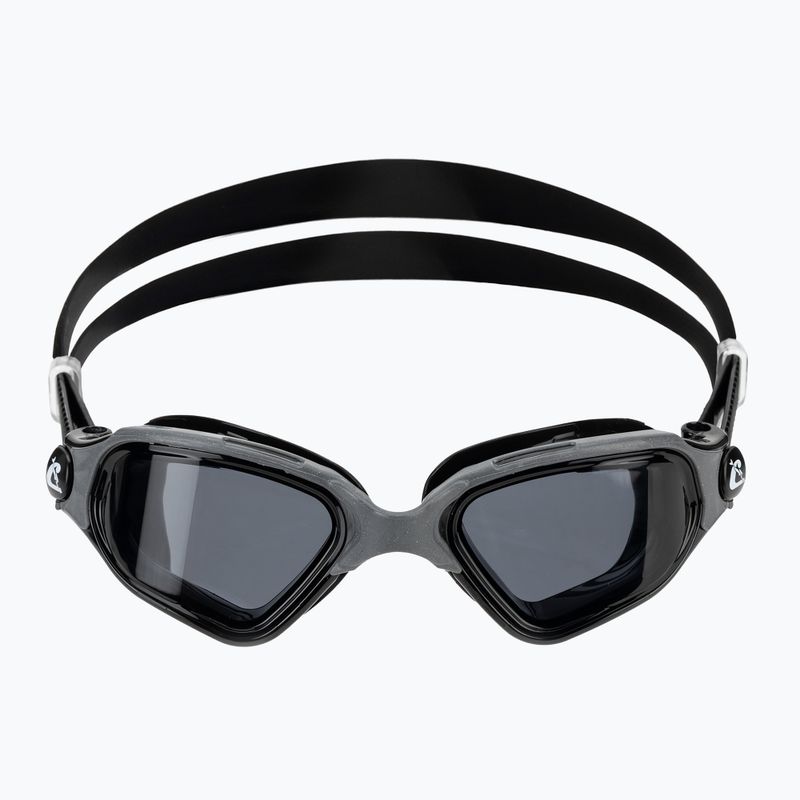 Plaukimo akiniai Cressi Clear Eyes black/grey smoke 2