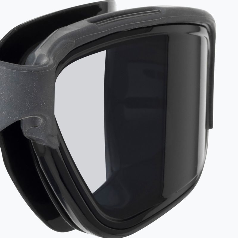 Plaukimo akiniai Cressi Clear Eyes black/grey smoke 4