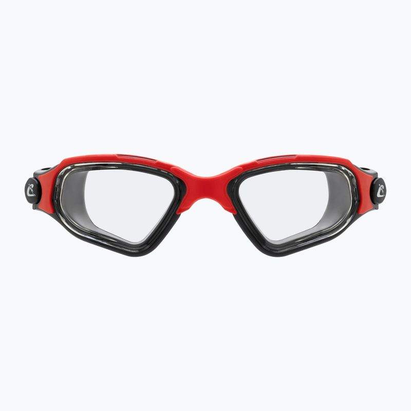 Plaukimo akiniai Cressi Clear Eyes black/red 2