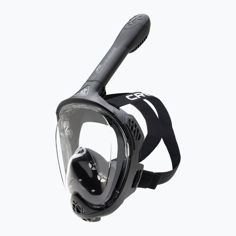 Viso veido nardymo kaukė Cressi Java Full Face black/black 2