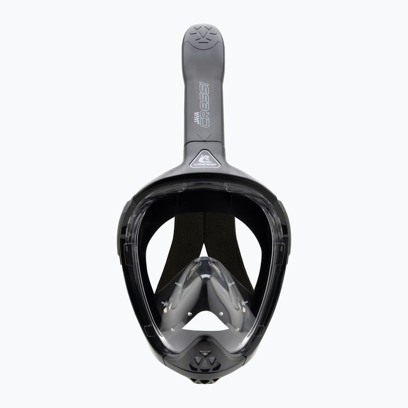 Viso veido nardymo kaukė Cressi Java Full Face black/black 3