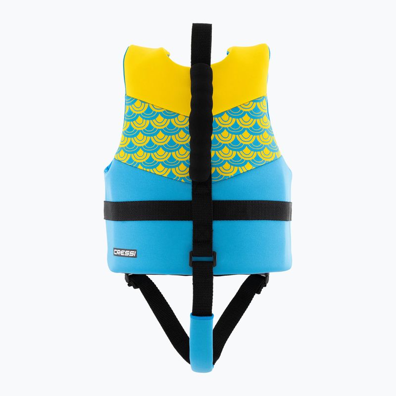 Vaikiška plaukimo liemenė Cressi Froggy azure/yellow 2