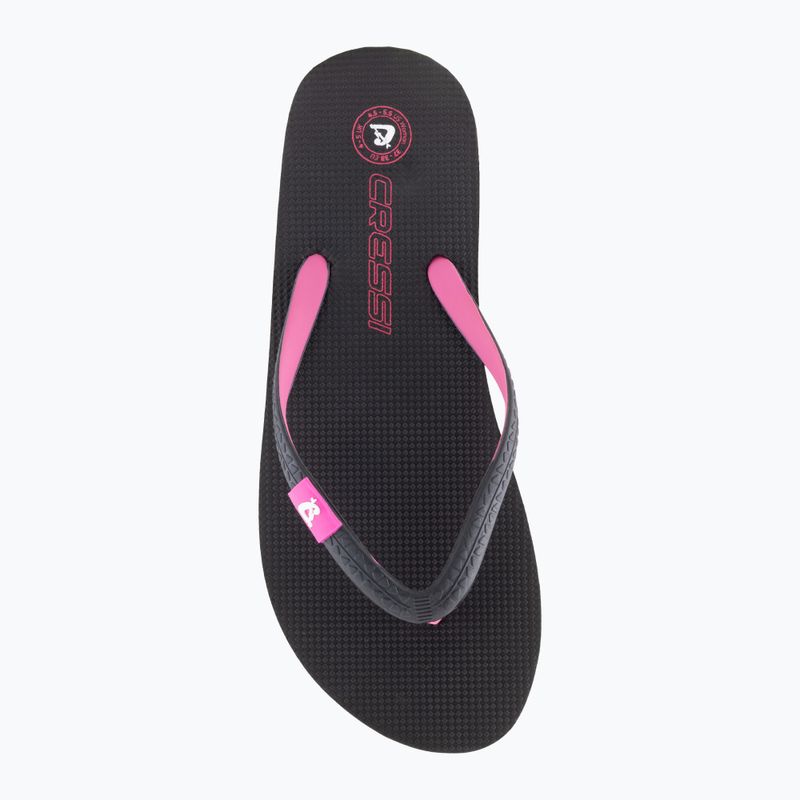 Moteriškos šlepetės Cressi St Tropez black/fuchsia 3